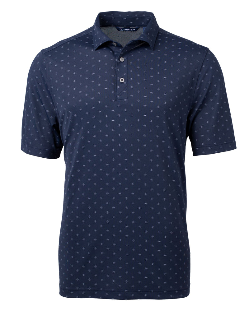 Cutter & Buck Tall Virtue Eco Pique Tile Print Recycled Polo