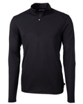 Cutter & Buck Tall Virtue Eco Pique Recycled Quarter Zip Pullover