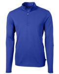 Cutter & Buck Tall Virtue Eco Pique Recycled Quarter Zip Pullover