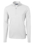 Cutter & Buck Tall Virtue Eco Pique Recycled Quarter Zip Pullover