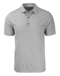 Cutter & Buck Tall Forge Eco Heather Stripe Stretch Recycled Polo