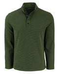 Cutter & Buck Hunts Point Eco Textured Fleece Recycled Snap Pullover