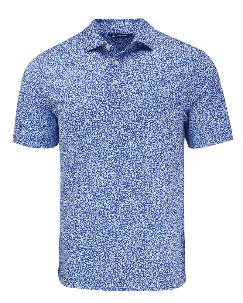 Cutter & Buck Pike Eco Flora Print Recycled Tall Polo