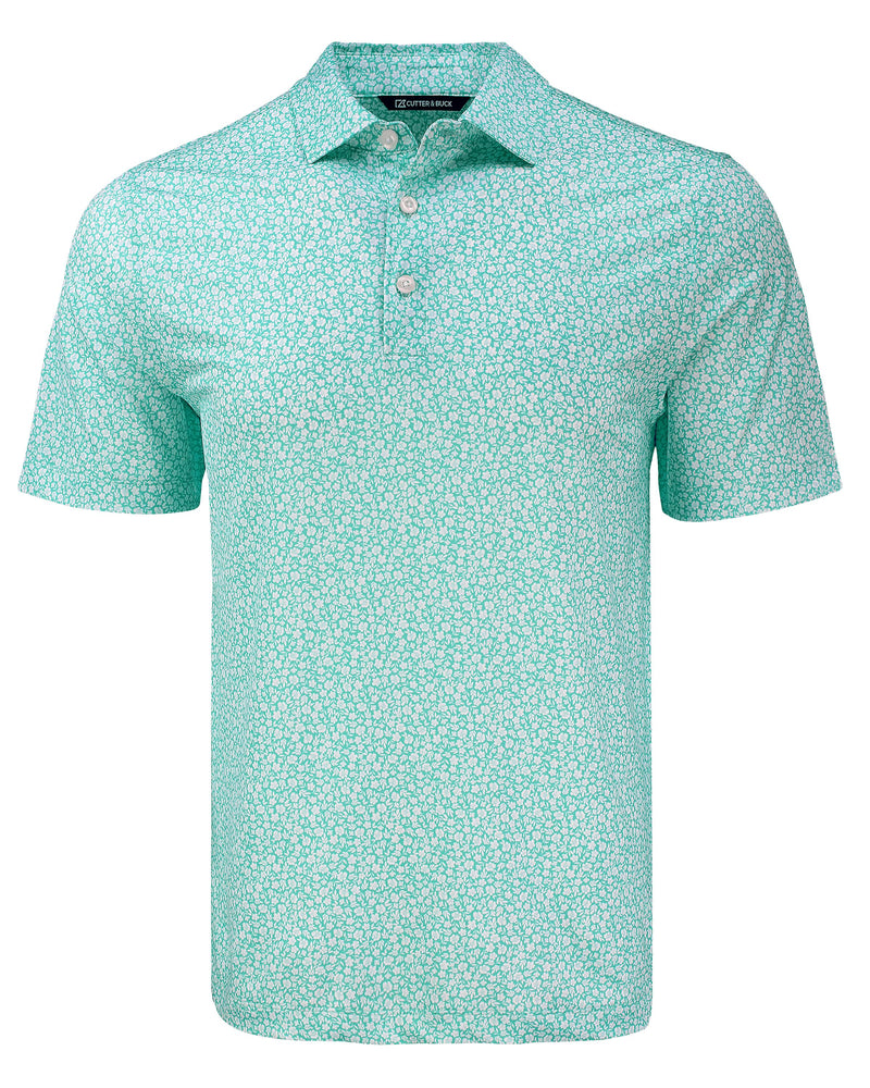 Cutter & Buck Pike Eco Flora Print Polo