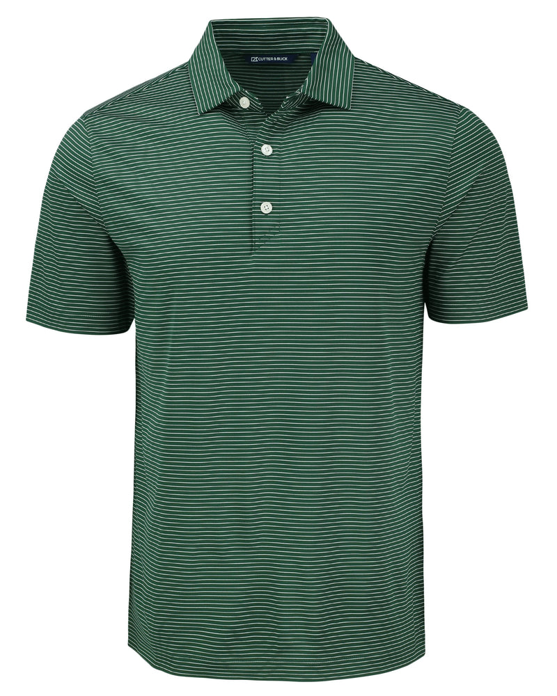 Cutter & Buck Forge Eco Fine Line Stripe Stretch Recycled Polo