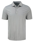 Cutter & Buck Forge Eco Fine Line Stripe Stretch Recycled Polo