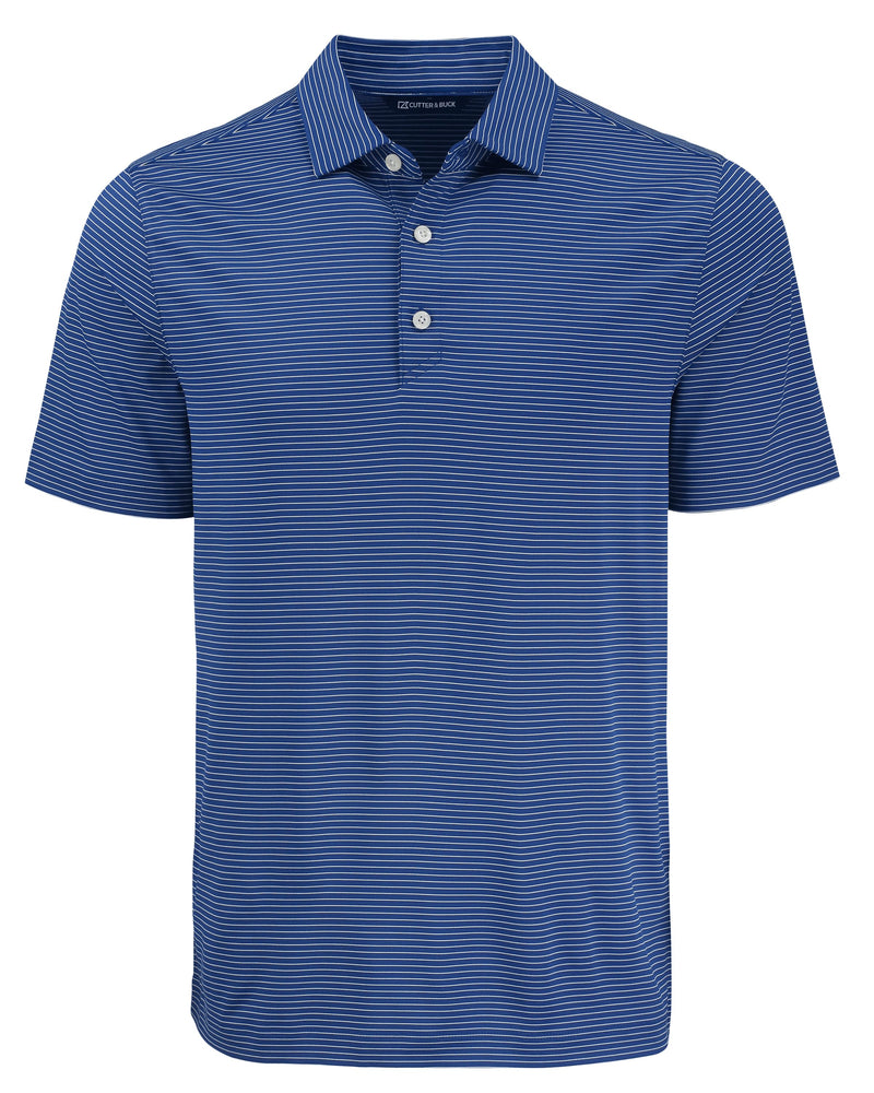 Cutter & Buck Forge Eco Fine Line Stripe Stretch Recycled Polo