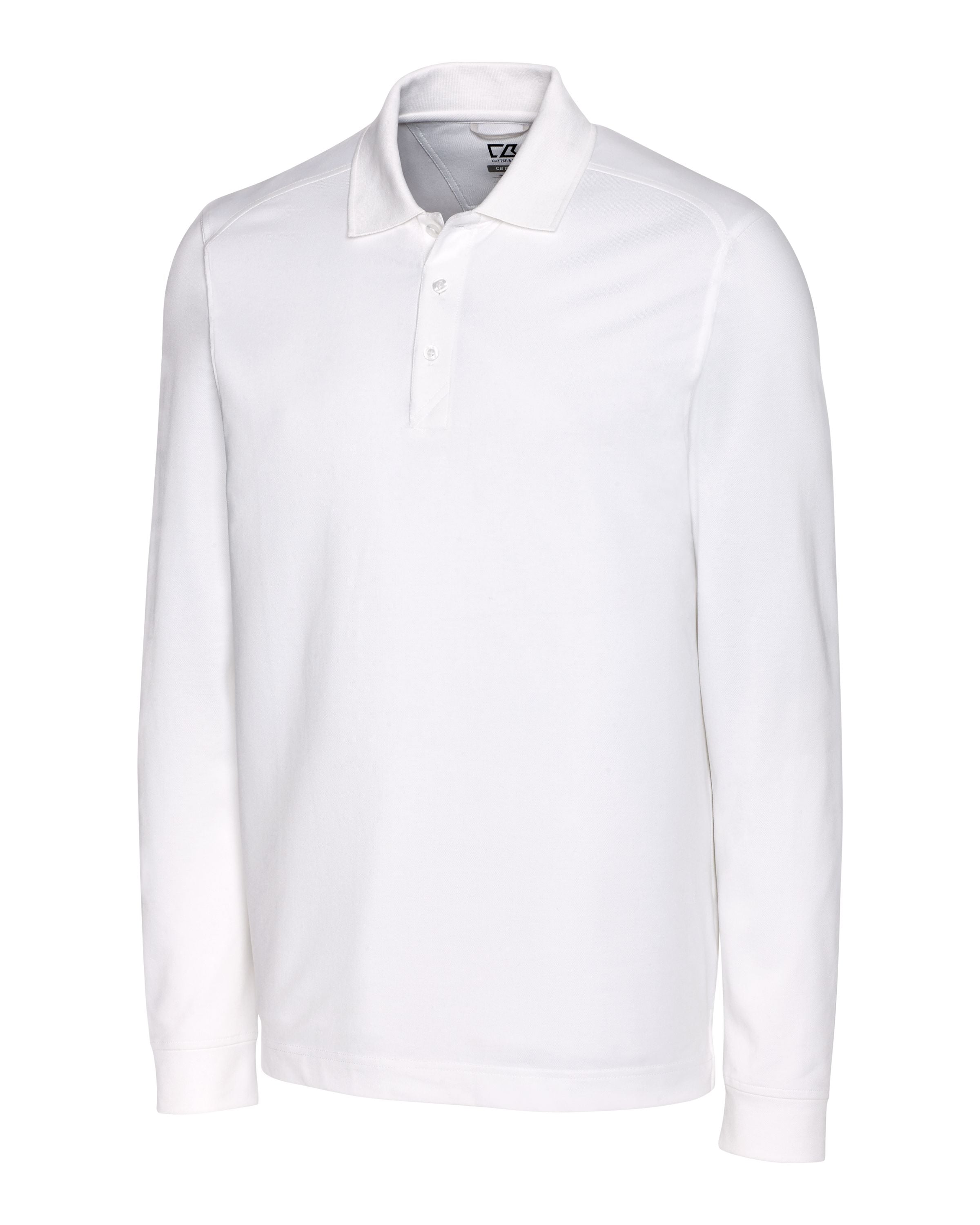 Cutter & Buck Advantage Tri-Blend Pique Long Sleeve Polo