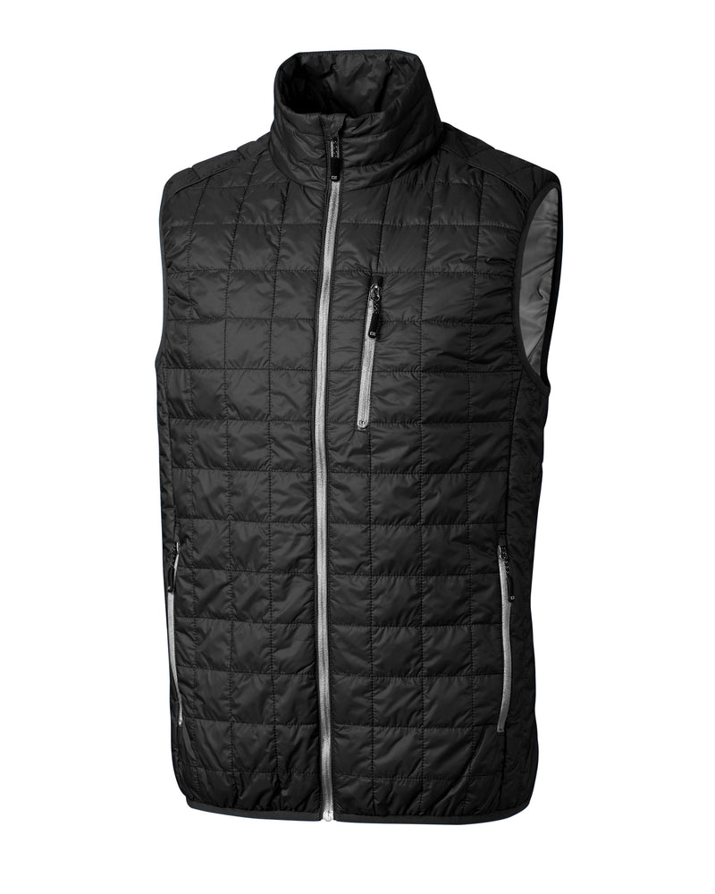 Cutter & Buck Tall Rainier PrimaLoft Eco Insulated Full Zip Puffer Vest