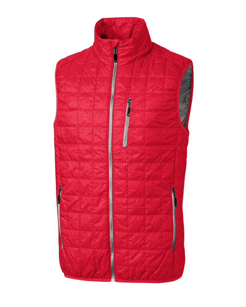 Cutter & Buck Tall Rainier PrimaLoft Eco Insulated Full Zip Puffer Vest