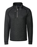 Cutter & Buck Tall Mainsail Sweater-Knit Half Zip Pullover Jacket