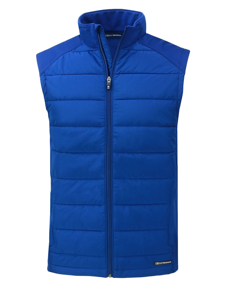 Cutter & Buck Evoke Hybrid Eco Softshell Recycled Full Zip Vest