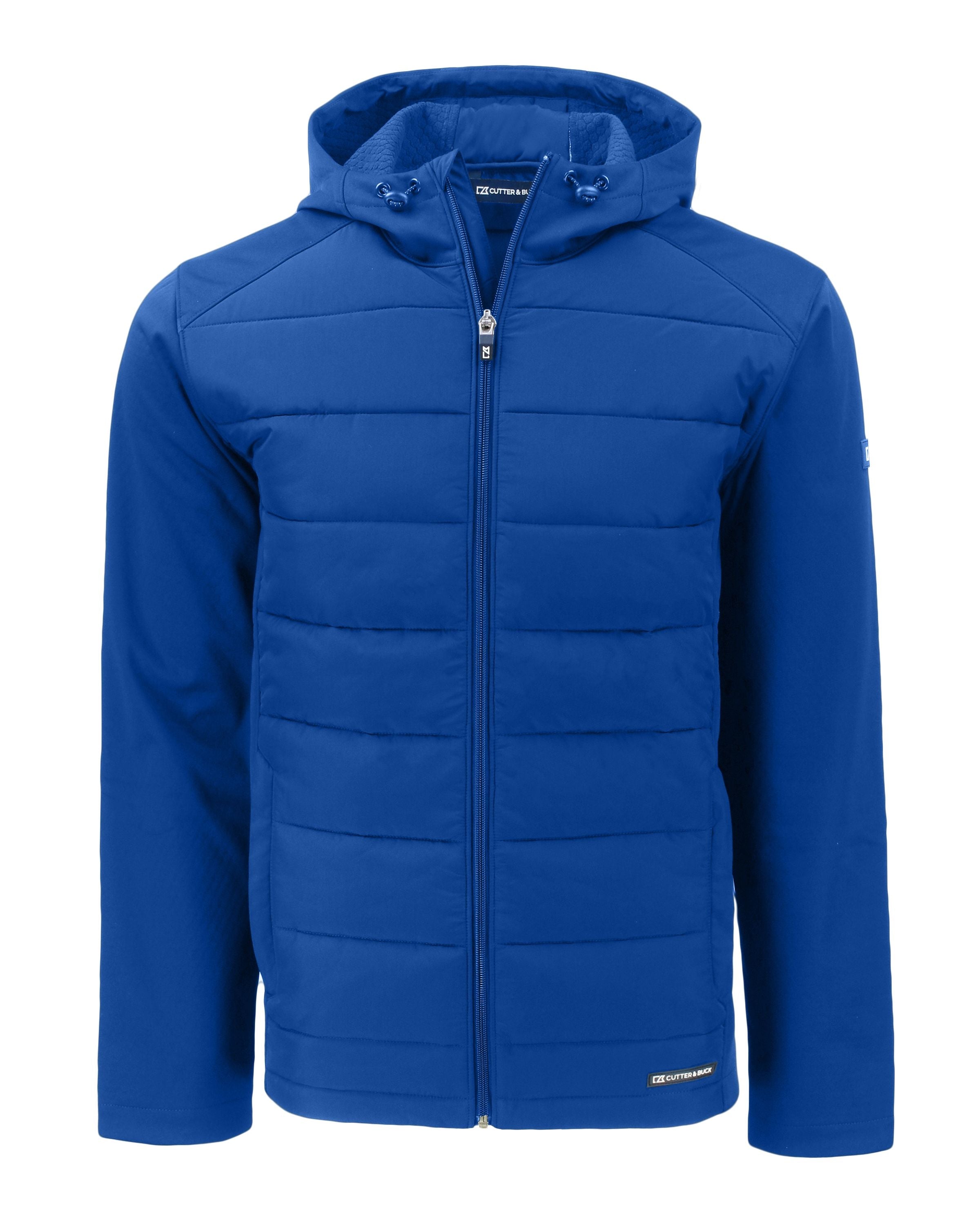 OUTLET-Cutter & Buck Evoke Hybrid Eco Softshell Recycled Full Zip Hooded Jacket