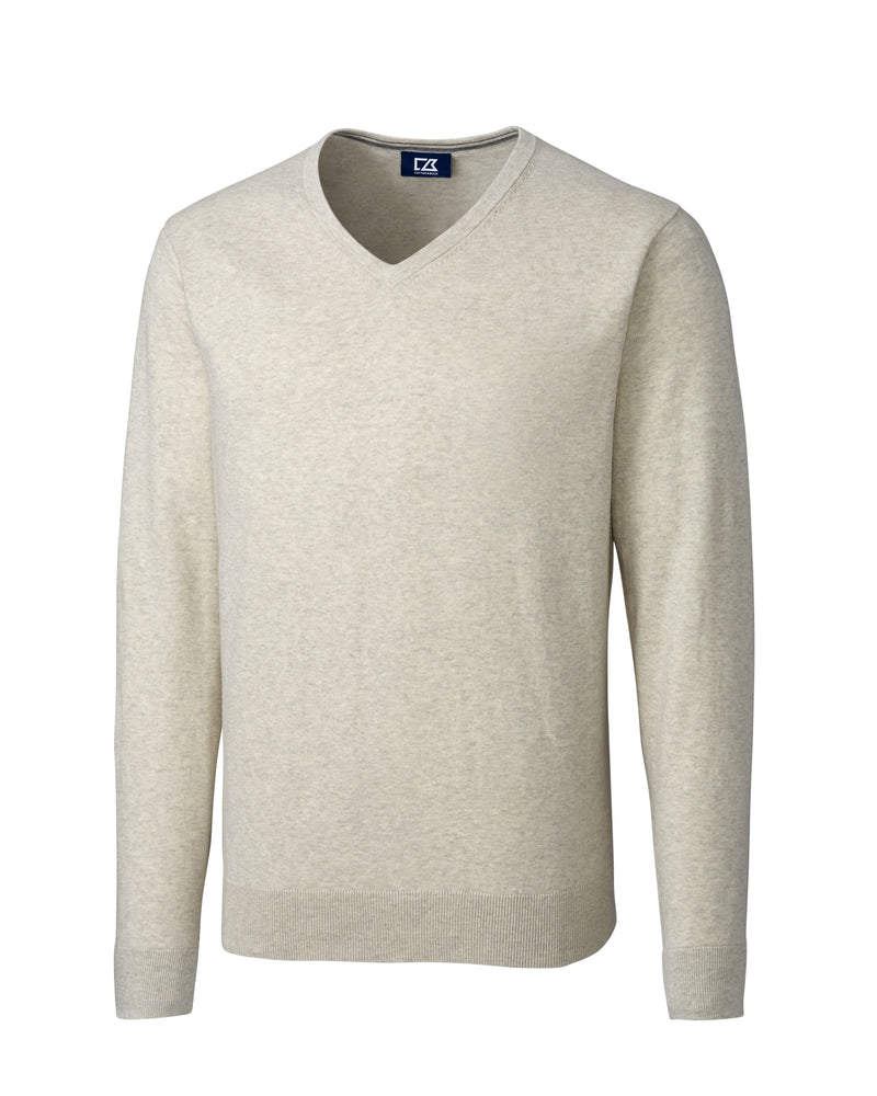 Cutter & Buck Lakemont Tri-Blend V-Neck Pullover Sweater