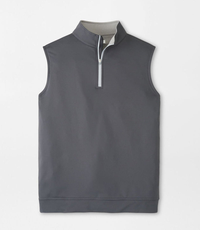 Peter Millar Galway Stretch Loop Terry Quarter-Zip Vest