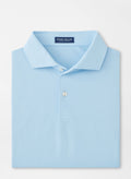 no-logo Peter Millar Soul Performance Mesh Polo-Peter Millar-Blue Frost-S-*Specialty Item* (may take longer to process and ship separately)-Thread Logic