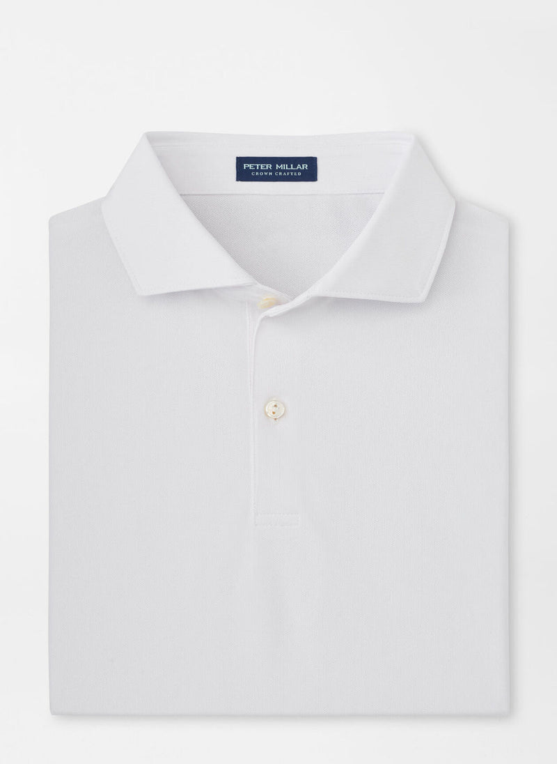 no-logo Peter Millar Soul Performance Mesh Polo-Peter Millar-White-S-*Specialty Item* (may take longer to process and ship separately)-Thread Logic