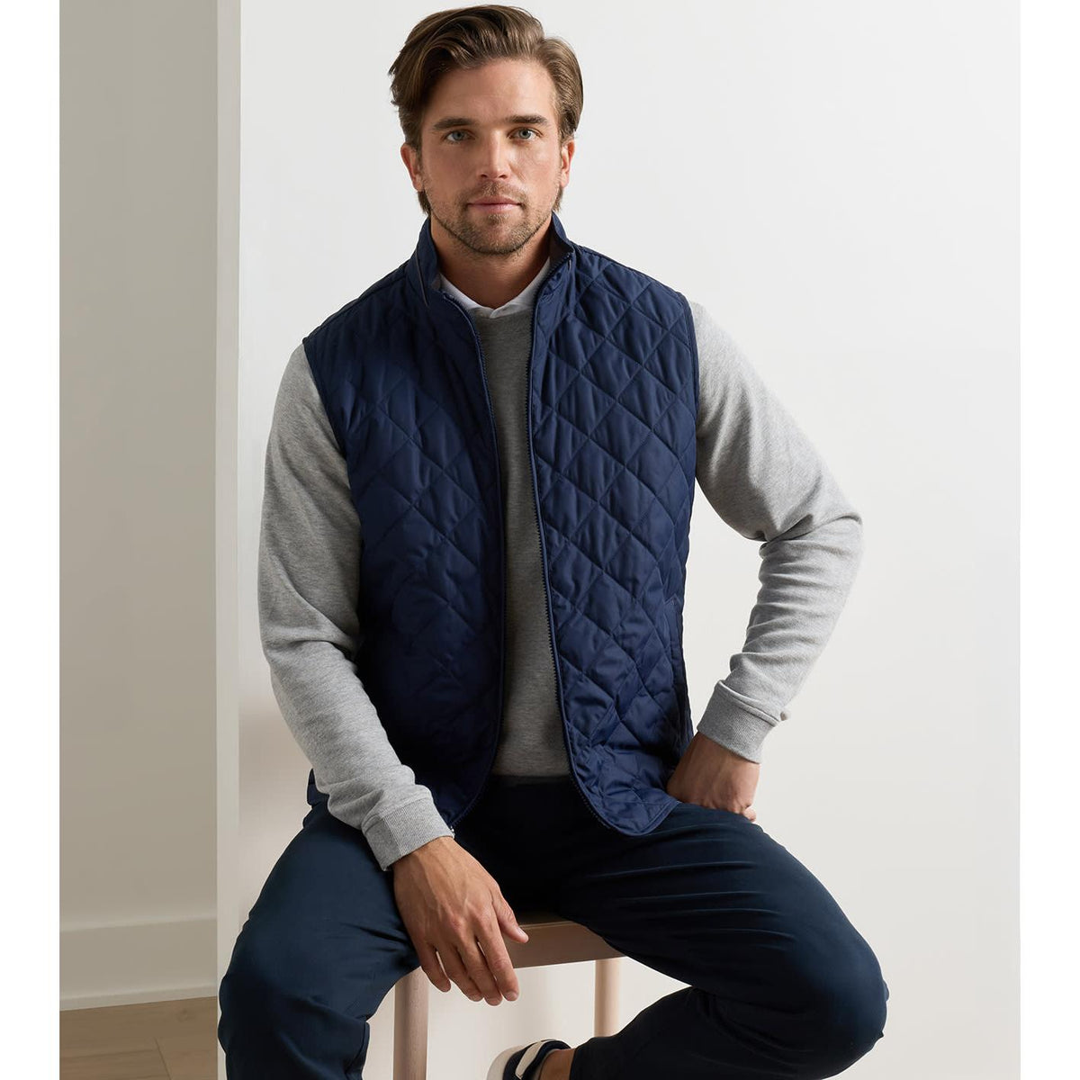 no-logo Peter Millar Essex Vest-Vests-Peter Millar-Thread Logic