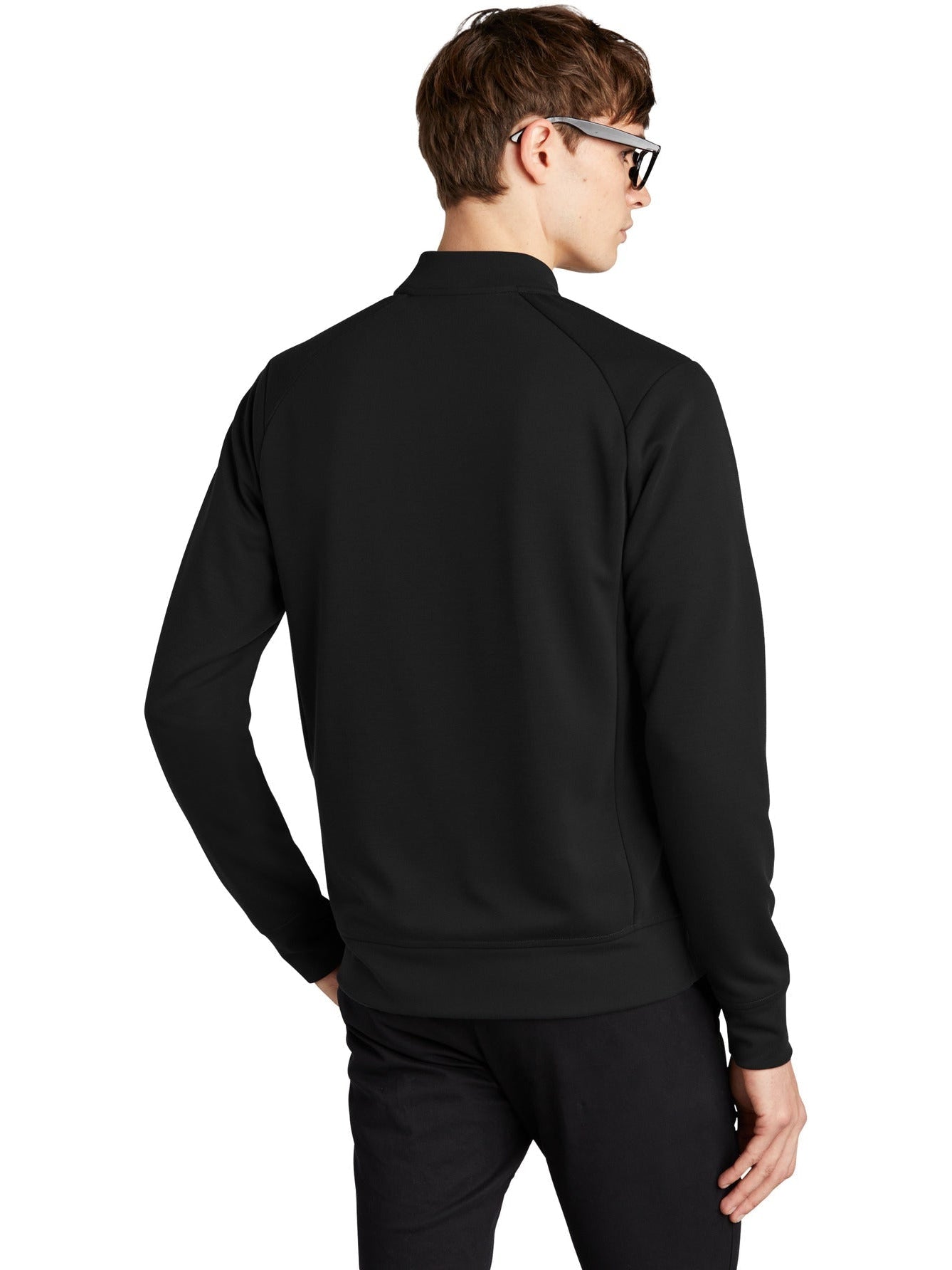 no-logo MERCER+METTLE Double-Knit Bomber-Regular-Mercer Mettle-Thread Logic