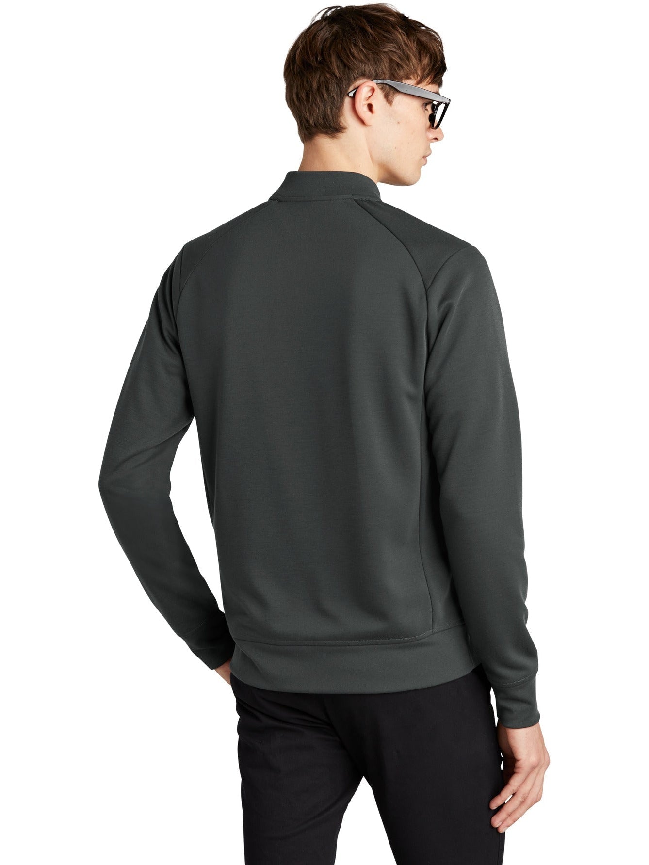 no-logo MERCER+METTLE Double-Knit Bomber-Regular-Mercer Mettle-Thread Logic