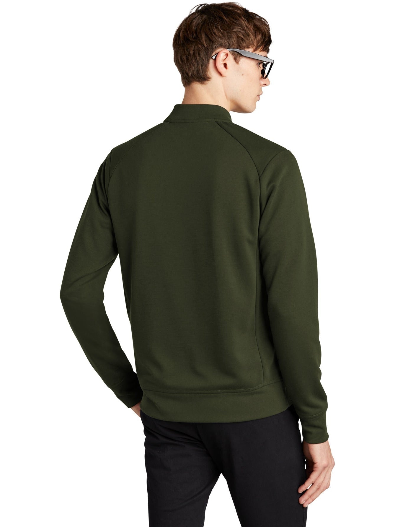 no-logo MERCER+METTLE Double-Knit Bomber-Regular-Mercer Mettle-Thread Logic