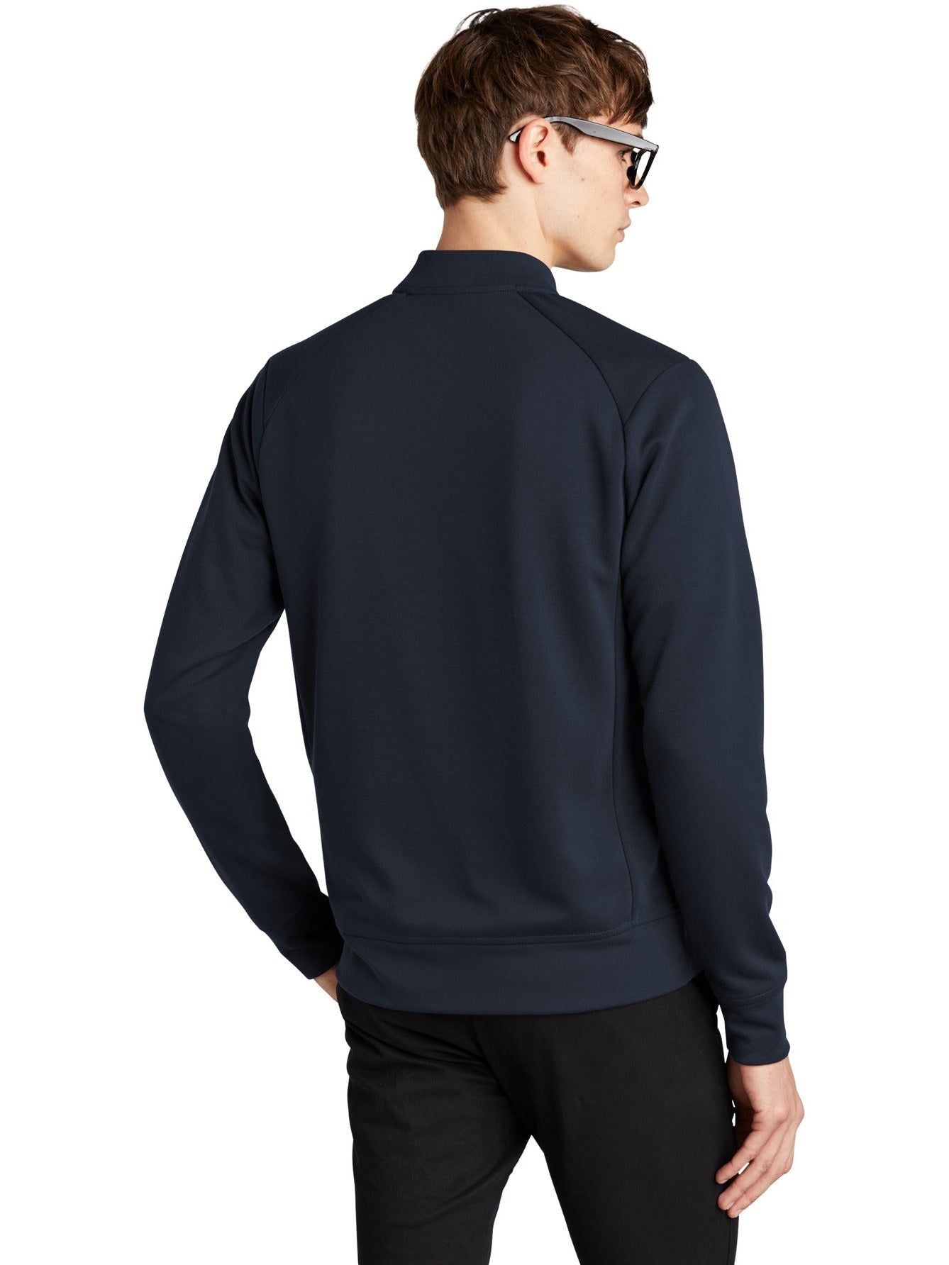 no-logo MERCER+METTLE Double-Knit Bomber-Regular-Mercer Mettle-Thread Logic