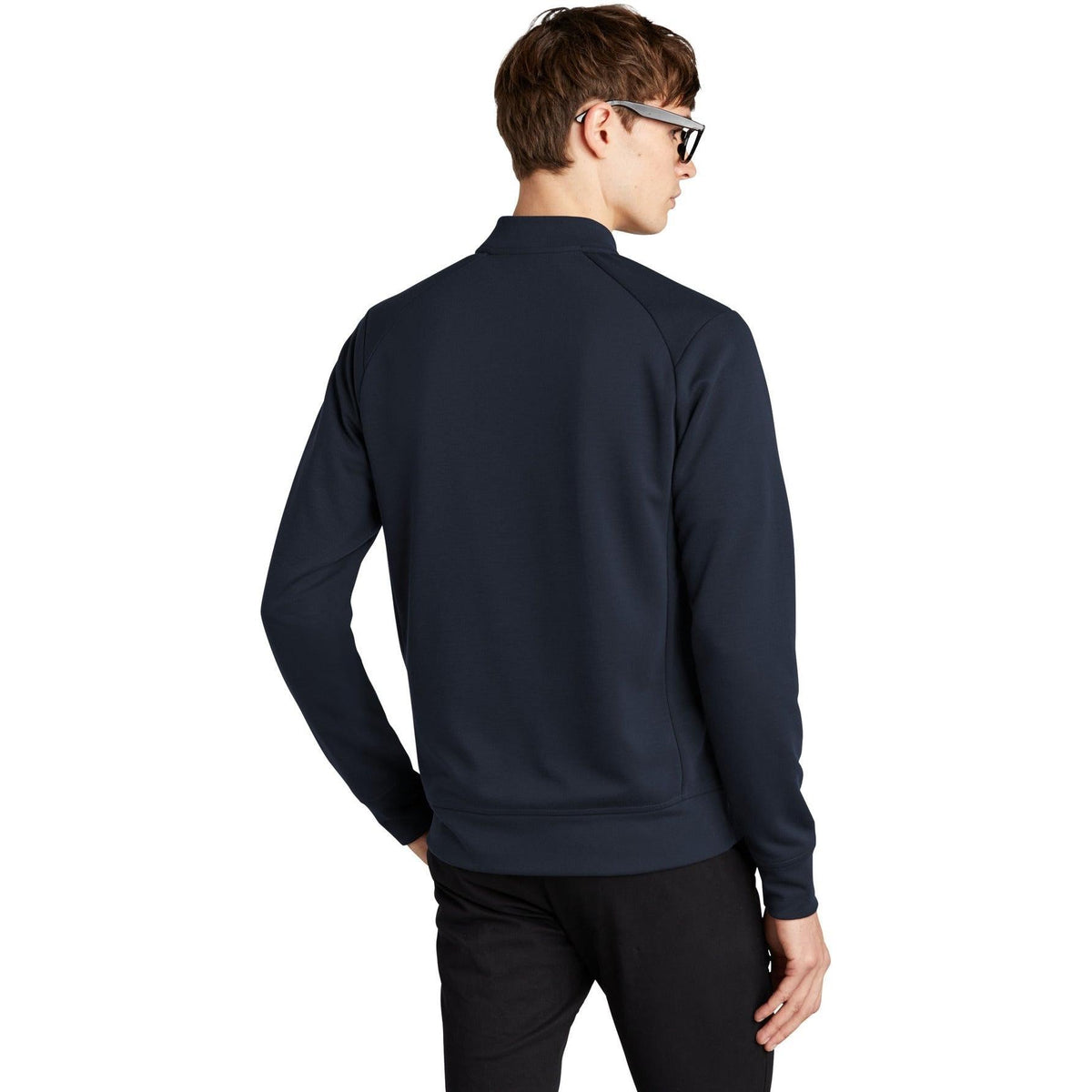 no-logo MERCER+METTLE Double-Knit Bomber-Regular-Mercer Mettle-Thread Logic