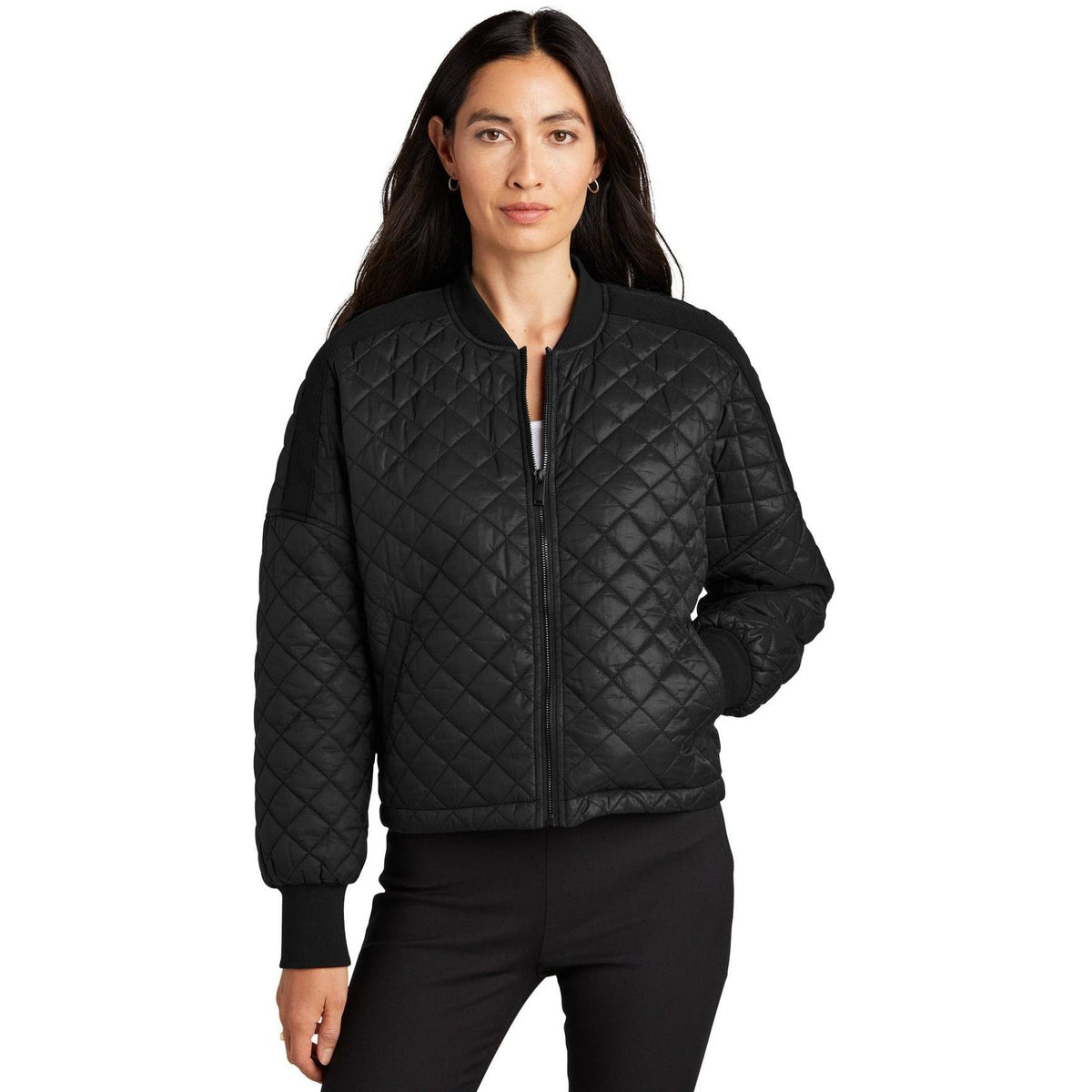 no-logo MERCER+METTLE Ladies Boxy Quilted Jacket-Regular-Mercer Mettle-Thread Logic
