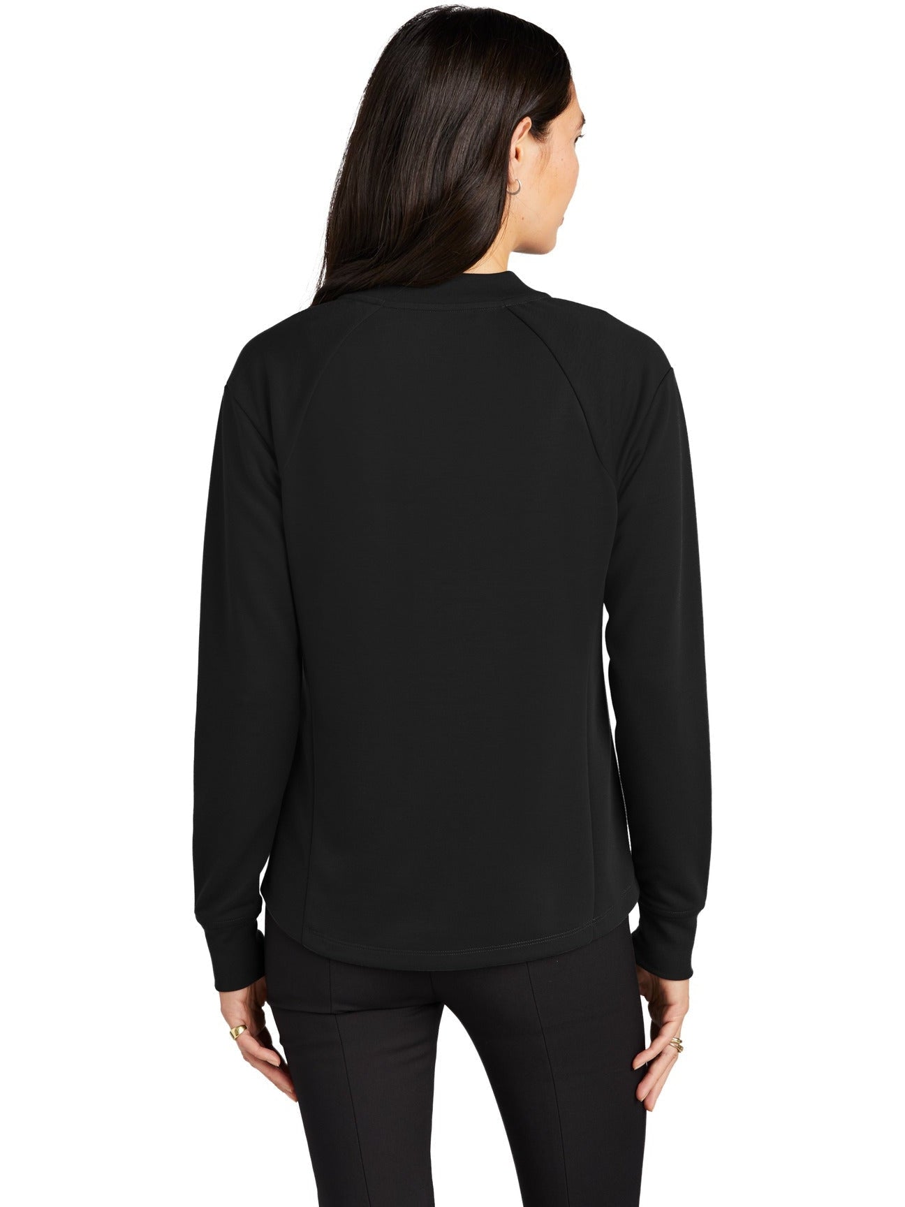 no-logo MERCER+METTLE Ladies Double-Knit Bomber-Regular-Mercer Mettle-Thread Logic