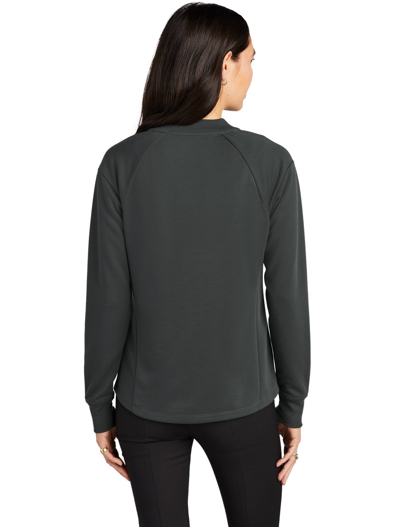no-logo MERCER+METTLE Ladies Double-Knit Bomber-Regular-Mercer Mettle-Thread Logic