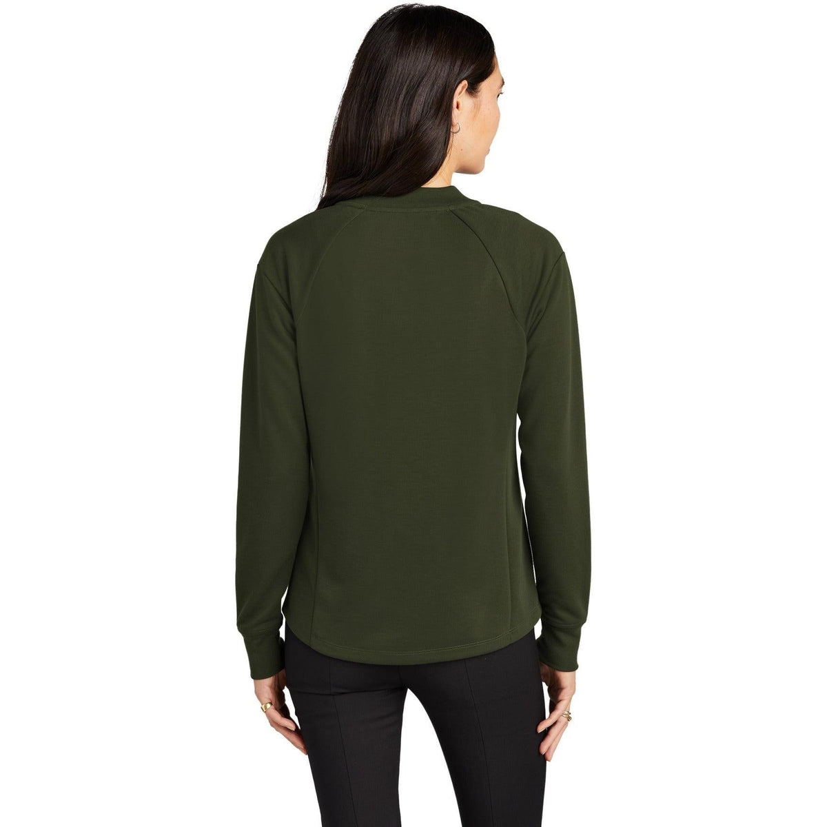 no-logo MERCER+METTLE Ladies Double-Knit Bomber-Regular-Mercer Mettle-Thread Logic