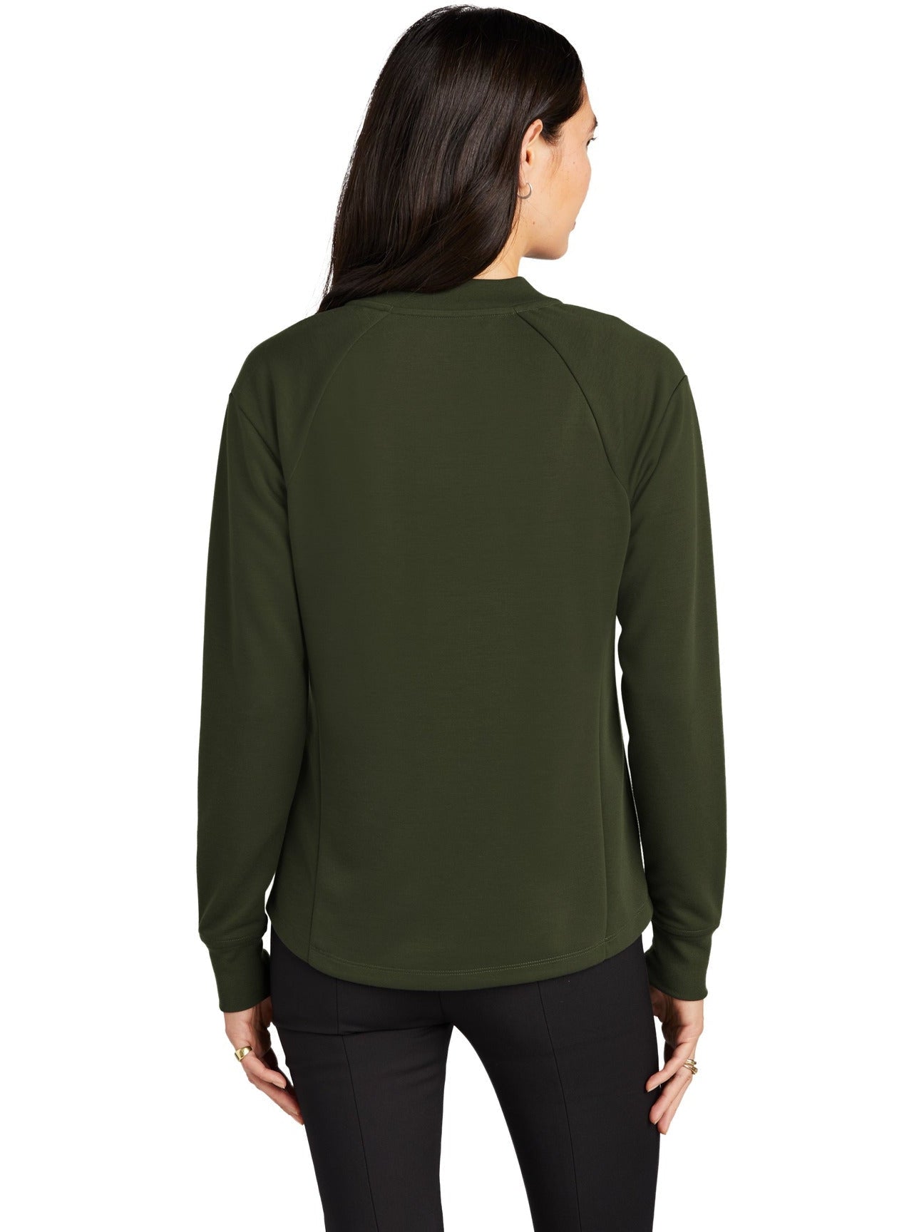 no-logo MERCER+METTLE Ladies Double-Knit Bomber-Regular-Mercer Mettle-Thread Logic