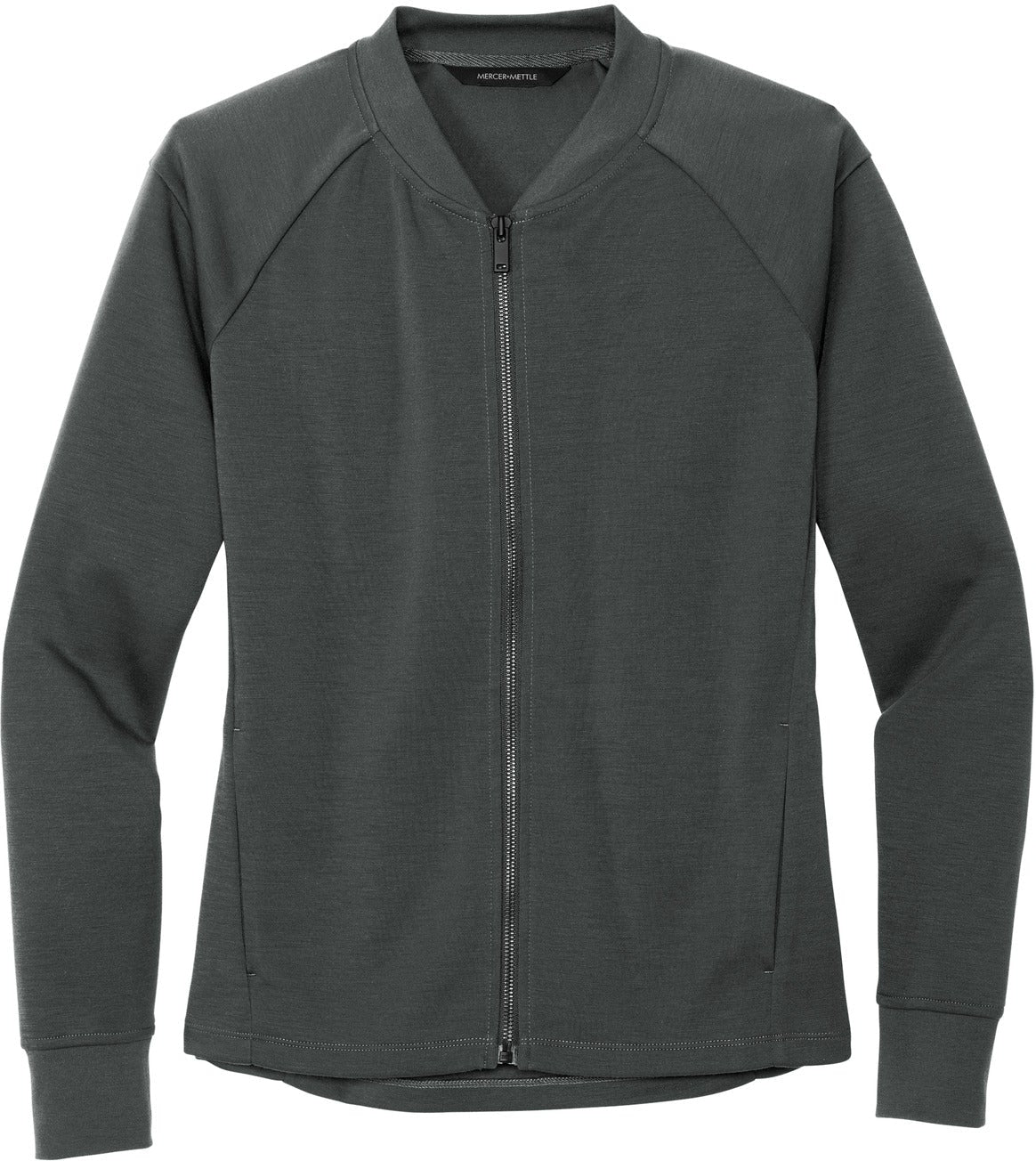 MERCER+METTLE Ladies Double-Knit Bomber