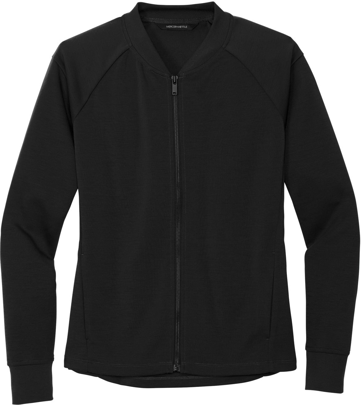 MERCER+METTLE Ladies Double-Knit Bomber