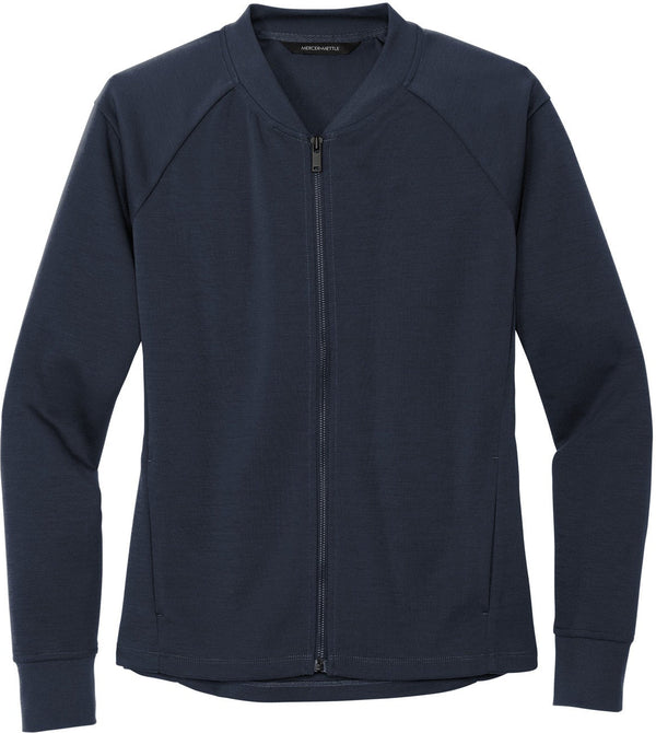 MERCER+METTLE Ladies Double-Knit Bomber