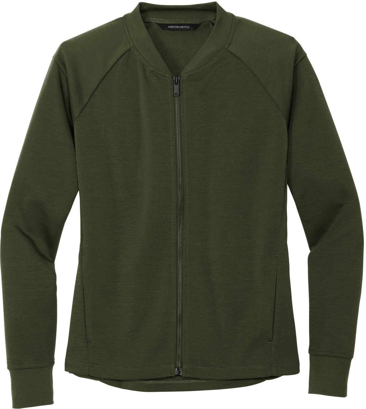 MERCER+METTLE Ladies Double-Knit Bomber