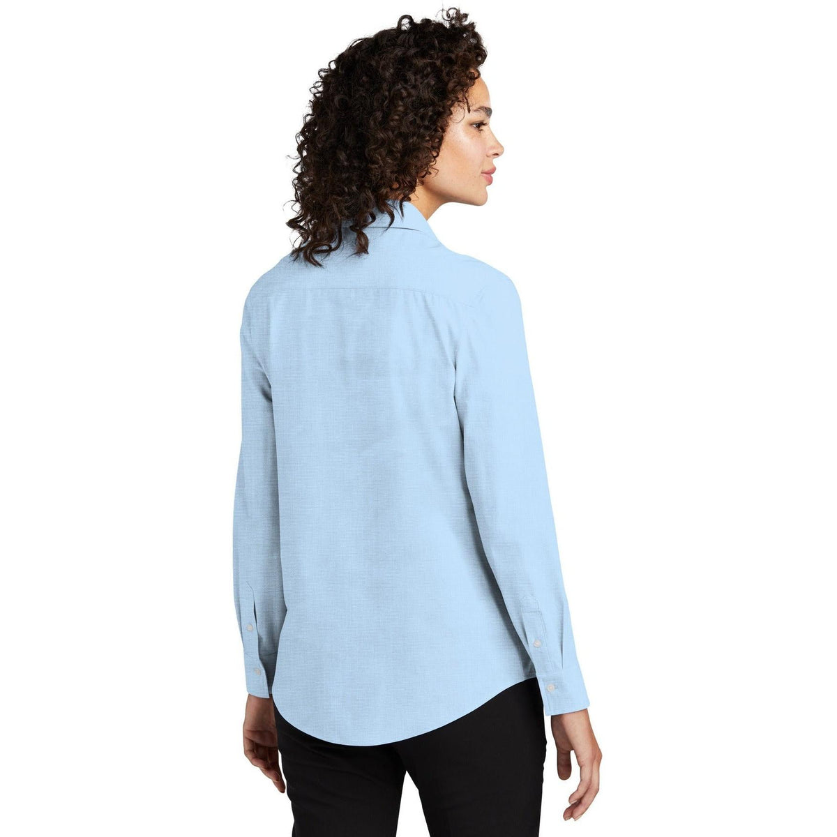 no-logo MERCER+METTLE Ladies Long Sleeve Stretch Woven Shirt-Regular-Mercer Mettle-Thread Logic