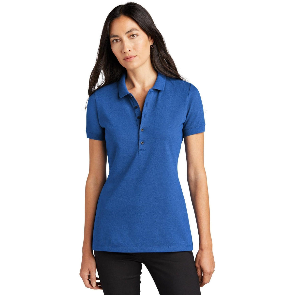 no-logo MERCER+METTLE Ladies Stretch Heavyweight Pique Polo-Regular-Mercer Mettle-Thread Logic