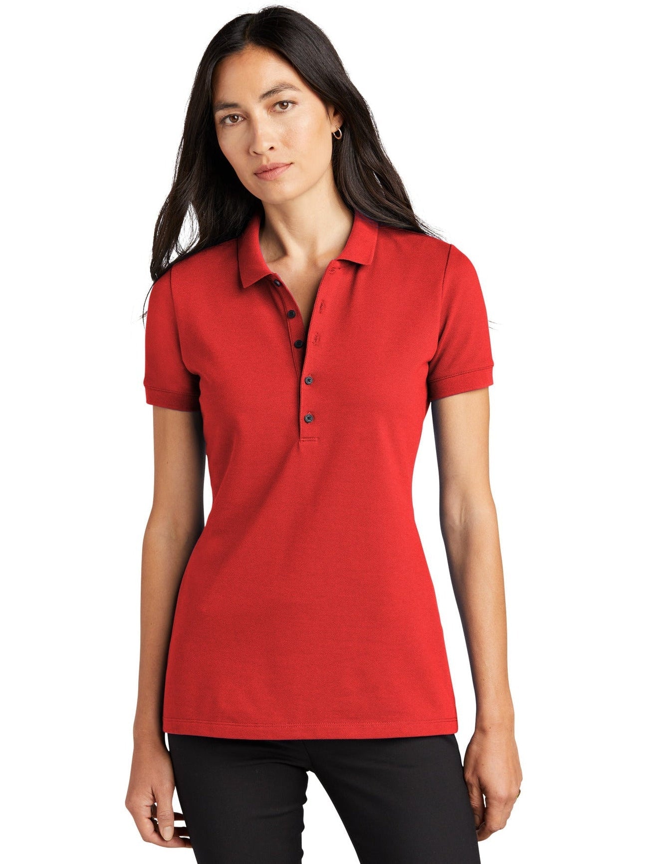 no-logo MERCER+METTLE Ladies Stretch Heavyweight Pique Polo-Regular-Mercer Mettle-Thread Logic