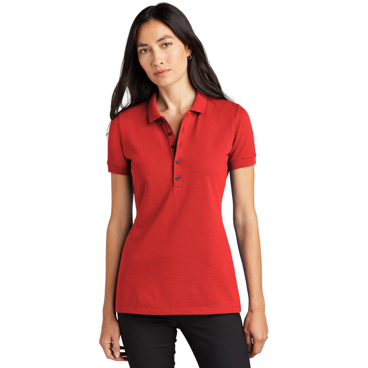 no-logo MERCER+METTLE Ladies Stretch Heavyweight Pique Polo-Regular-Mercer Mettle-Thread Logic