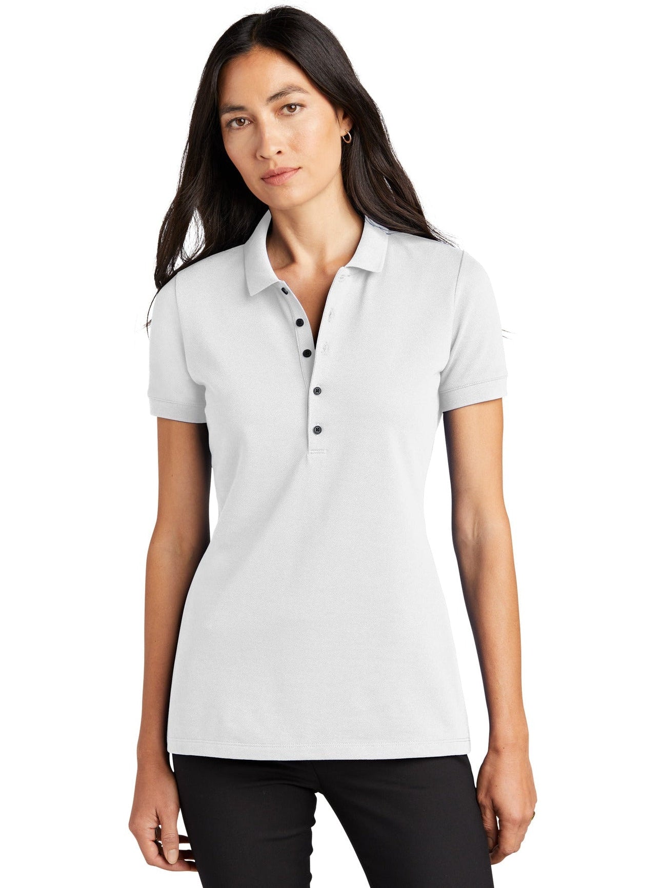 no-logo MERCER+METTLE Ladies Stretch Heavyweight Pique Polo-Regular-Mercer Mettle-Thread Logic