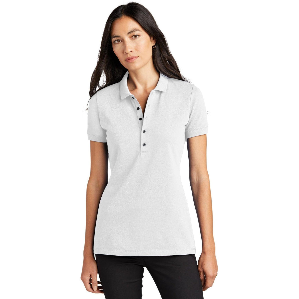 no-logo MERCER+METTLE Ladies Stretch Heavyweight Pique Polo-Regular-Mercer Mettle-Thread Logic