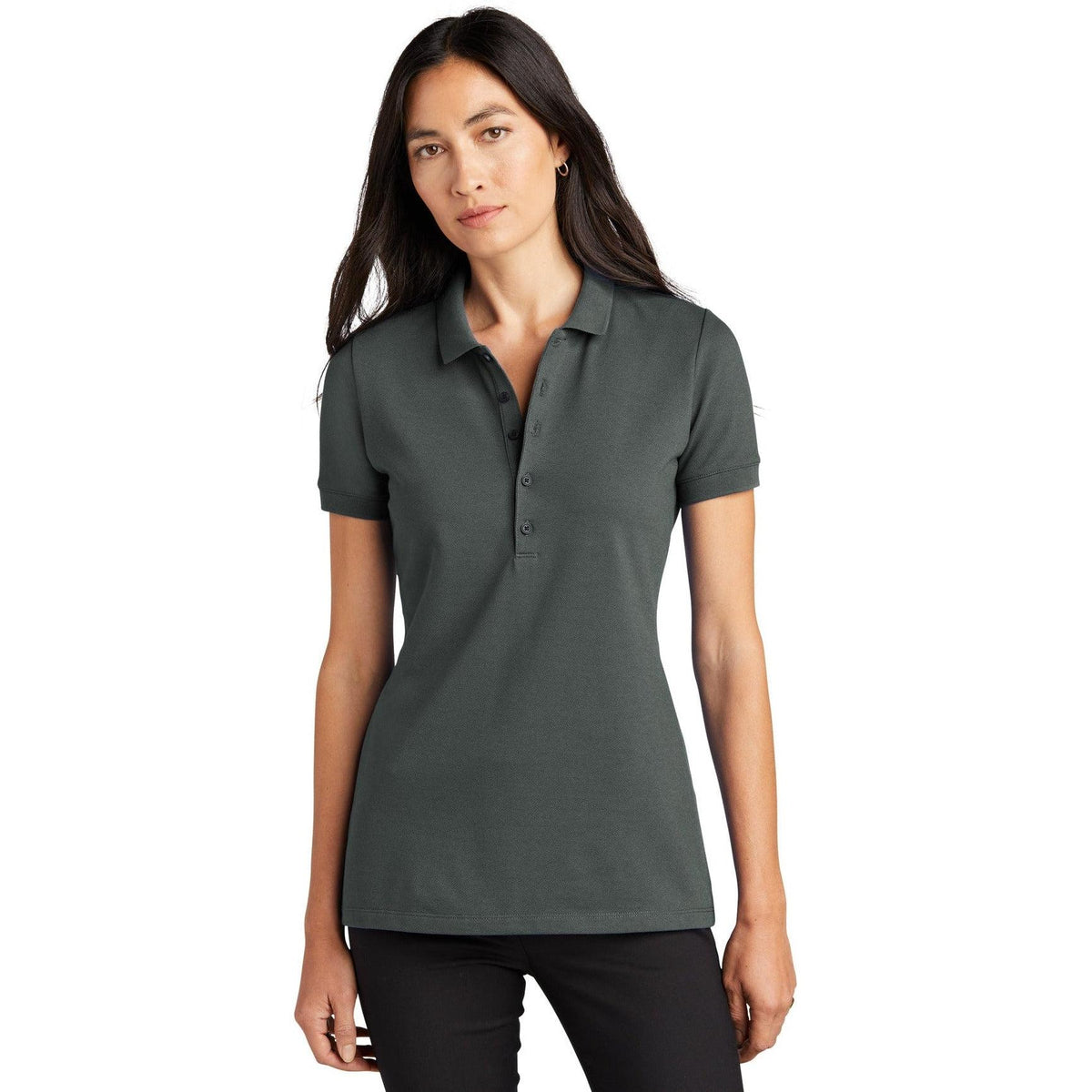 no-logo MERCER+METTLE Ladies Stretch Heavyweight Pique Polo-Regular-Mercer Mettle-Thread Logic