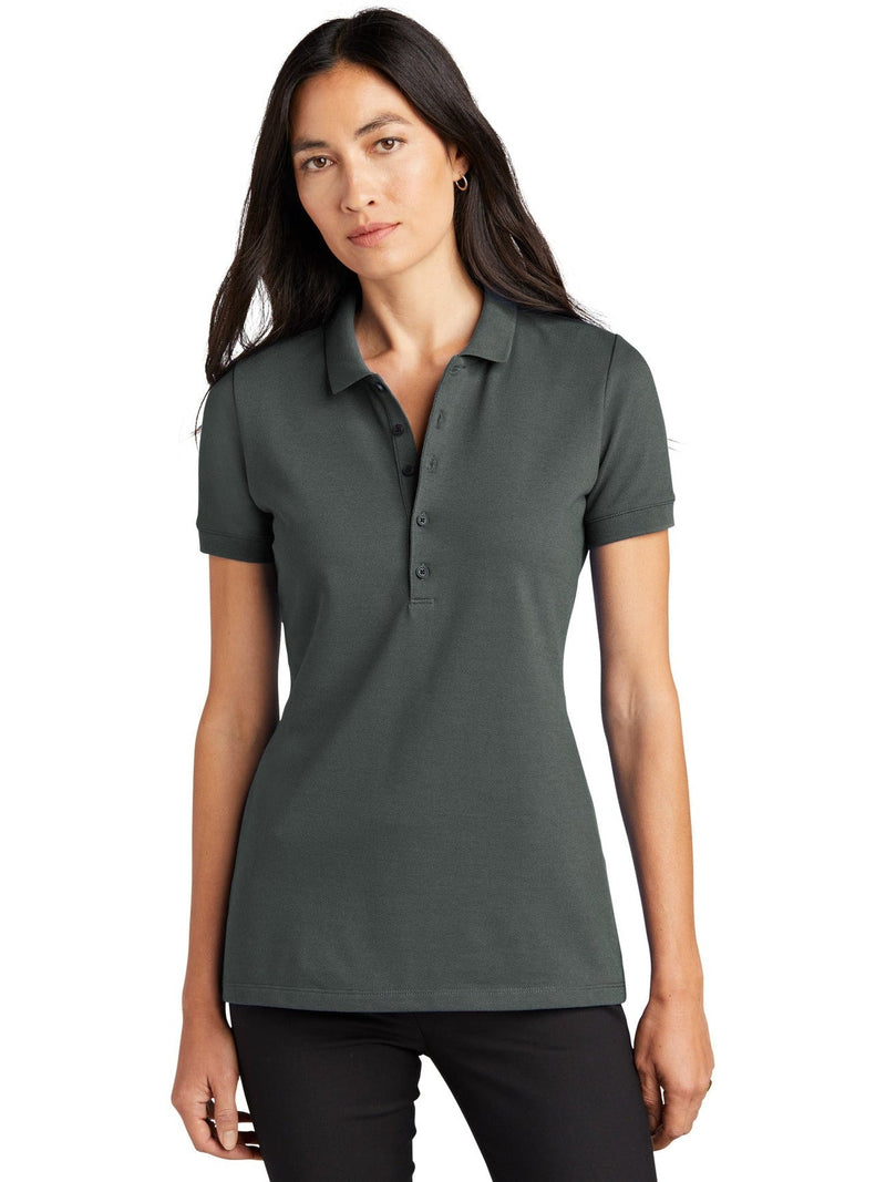 no-logo MERCER+METTLE Ladies Stretch Heavyweight Pique Polo-Regular-Mercer Mettle-Thread Logic