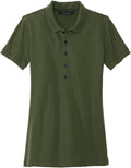 MERCER+METTLE Ladies Stretch Heavyweight Pique Polo