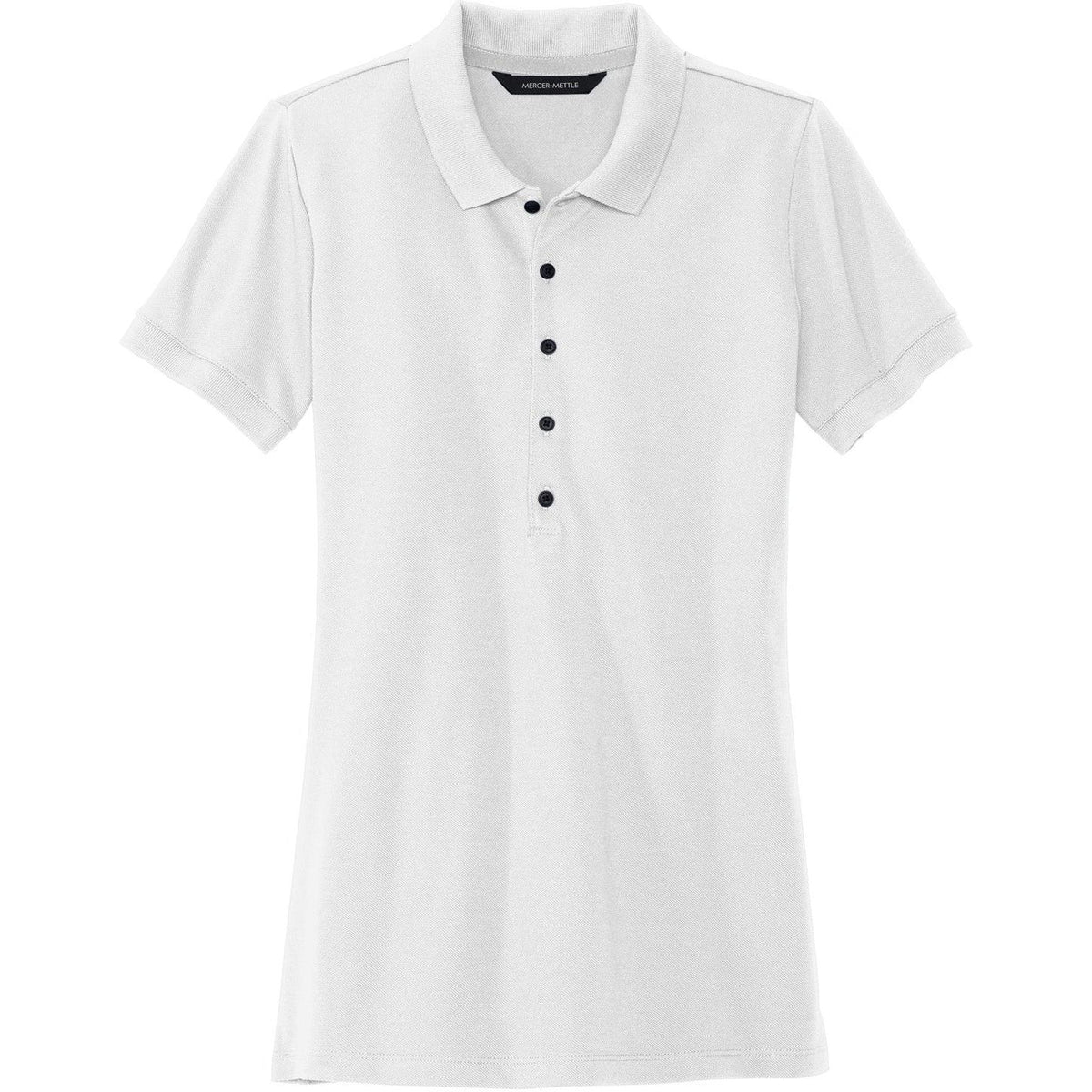 no-logo MERCER+METTLE Ladies Stretch Heavyweight Pique Polo