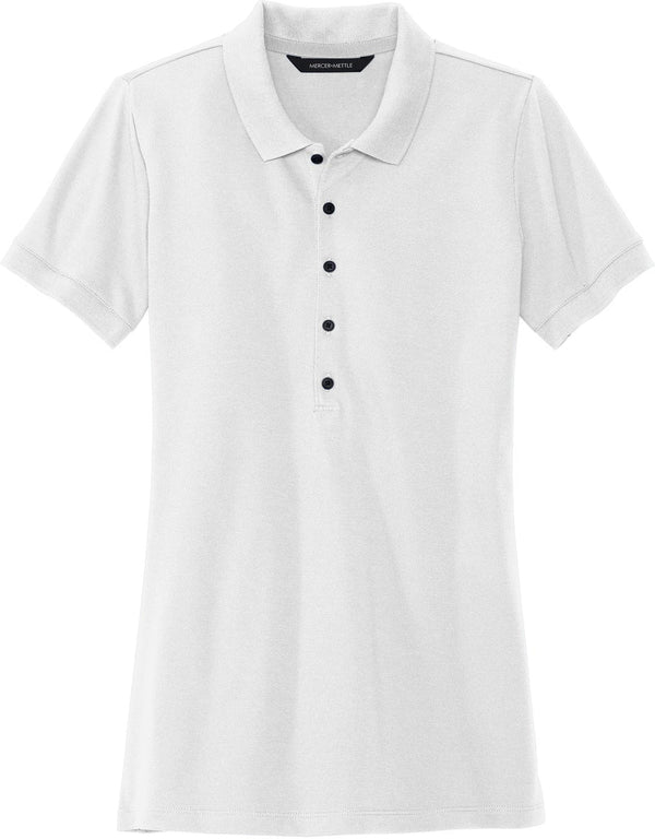MERCER+METTLE Ladies Stretch Heavyweight Pique Polo