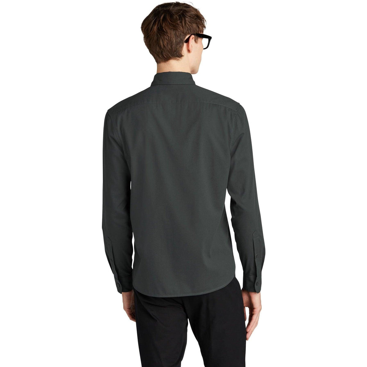 no-logo MERCER+METTLE Long Sleeve Stretch Woven Shirt-Regular-Mercer Mettle-Thread Logic