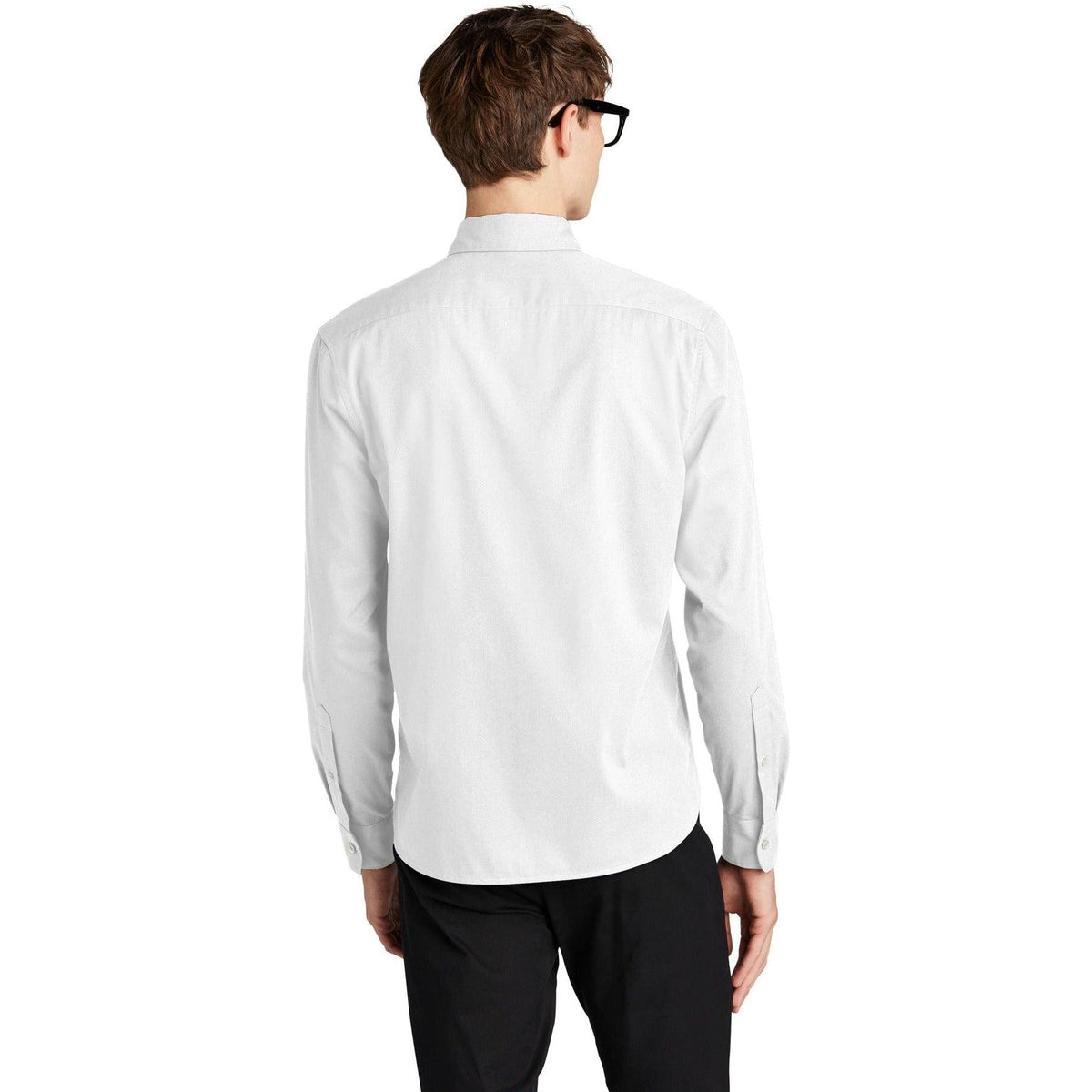no-logo MERCER+METTLE Long Sleeve Stretch Woven Shirt-Regular-Mercer Mettle-Thread Logic
