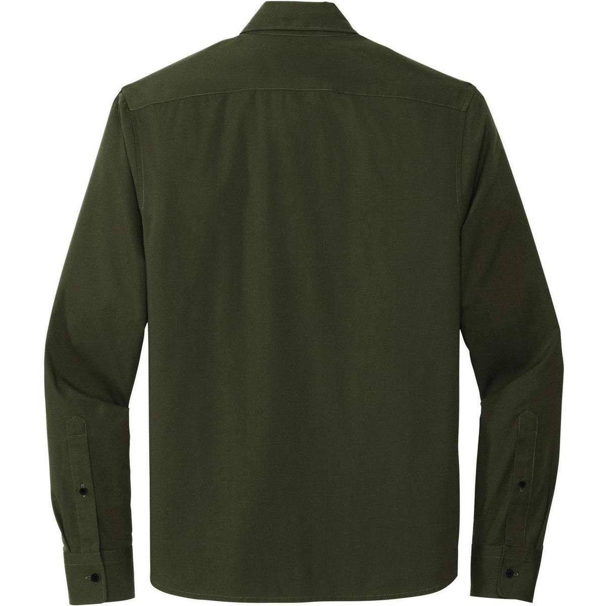 no-logo MERCER+METTLE Long Sleeve Stretch Woven Shirt-Regular-Mercer Mettle-Thread Logic